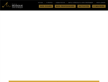 Tablet Screenshot of ecolemusiquebeaupre.com